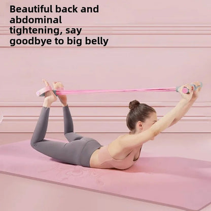 Foot Pedal Resistance Band for Home Yoga & Fitness Full Body Slimming Waist Leg Arm