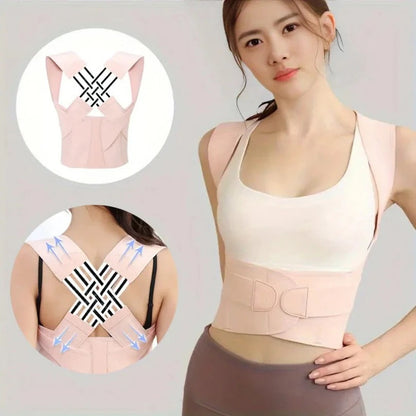 Posture Corrector for Women and Men, Adjustable Shoulder Posture Brace, Back Straightener Posture