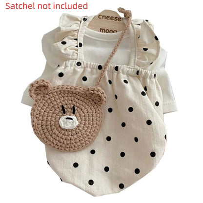 Pet Outfits Dot Pattern Su Dog Clothes Cute Thin Shirts Puppy Skirt Sweet Fashion Dog Costume