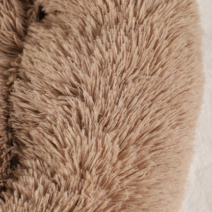 Fluffy Dog Bed Winter Warm Large Pet Products Small Sofa Baskets Pets Kennel Mat