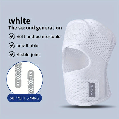 Elastic Strap Sports Knee Brace, Unisex Breathable Polyester Fitness BasketballKnee