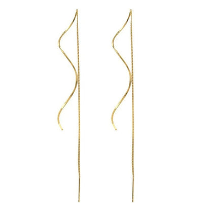 Single-piece women's gold double-layered heart anklet, simple beach foot jewelry
